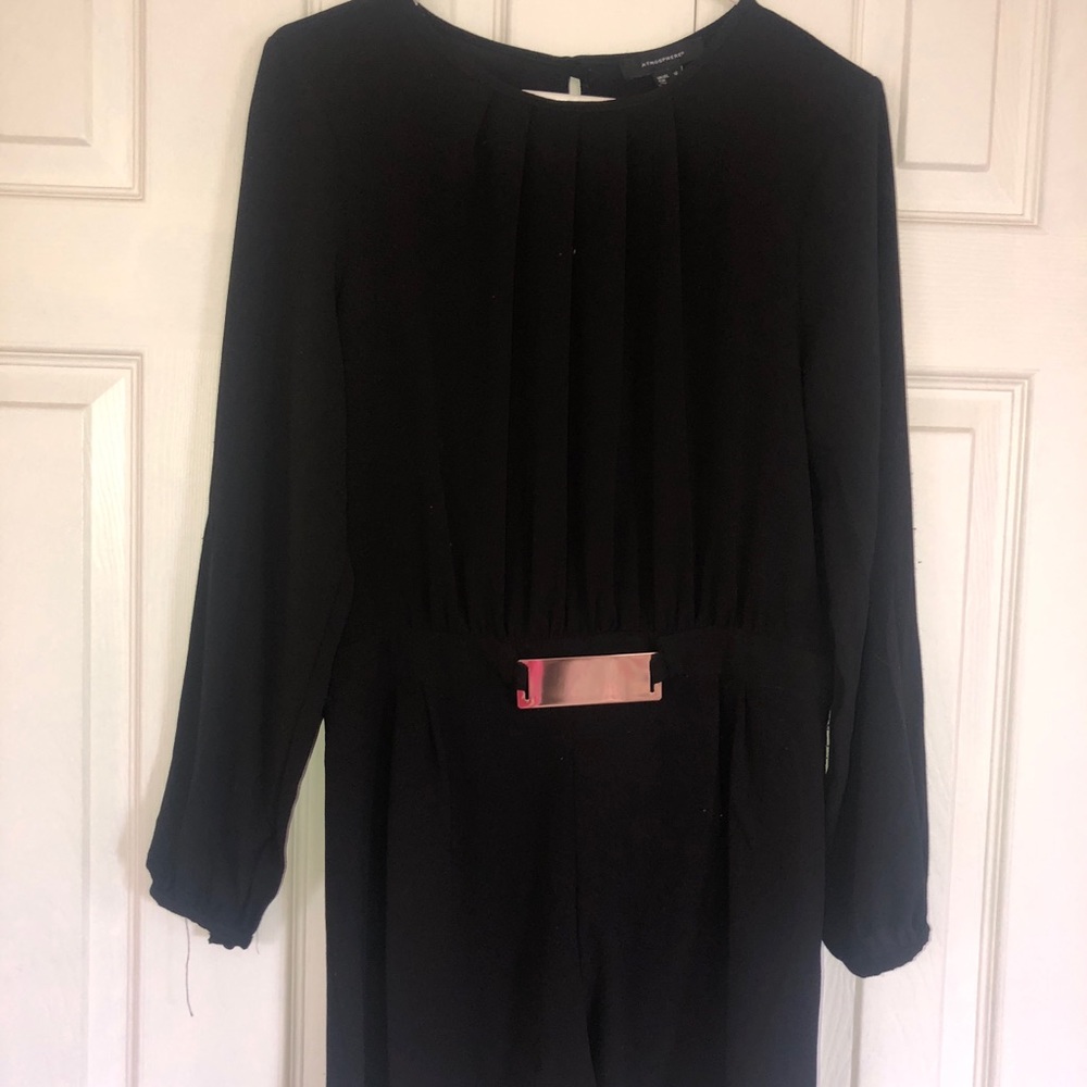 Black Dressy Romper